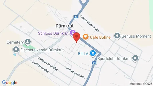 Apartments for rent i Dürnkrut - kort over placeringen