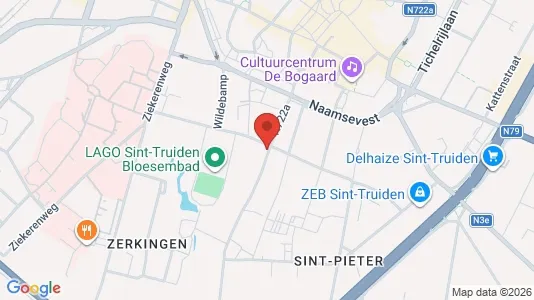 Apartments for rent i Sint-Truiden - kort over placeringen