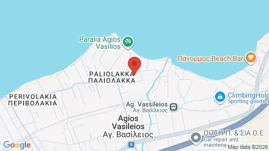 Apartments for rent i Patras - kort over placeringen