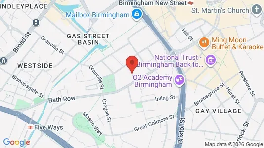 Apartments for rent in Birmingham - West Midlands - Photo from Google Street View
