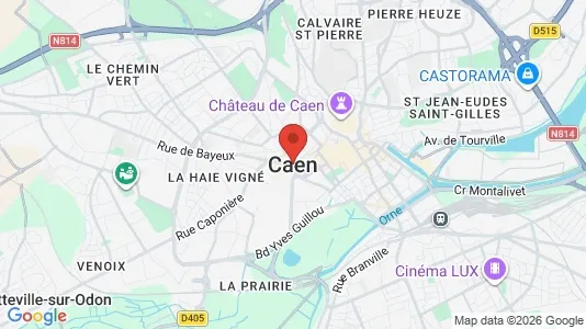 Apartments for rent in Caen - Photo from Google Street View