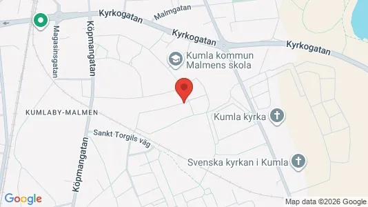 Apartments for rent i Kumla - kort over placeringen