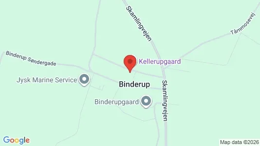 Apartments for rent i Bjert - kort over placeringen