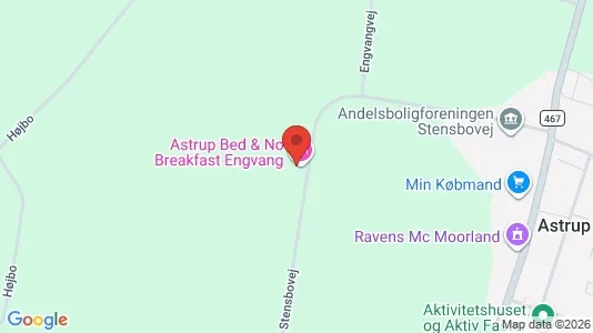 Apartments for rent i Skjern - kort over placeringen