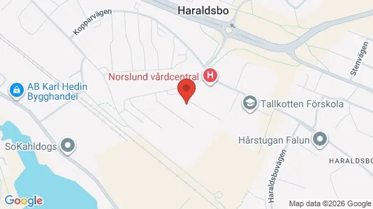 Apartments for rent i Falun - kort over placeringen