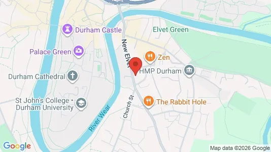 Apartments for rent i Durham - County Durham - kort over placeringen