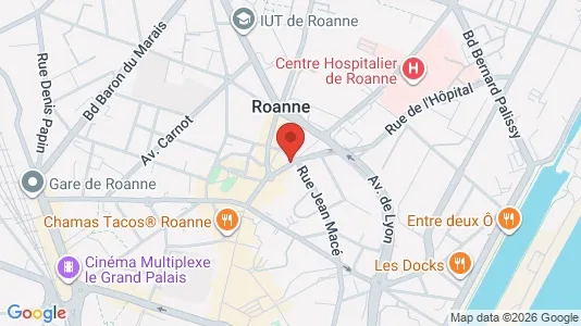 Apartments for rent i Le Havre - kort over placeringen