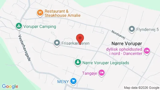 Apartments for rent i Thisted - kort over placeringen