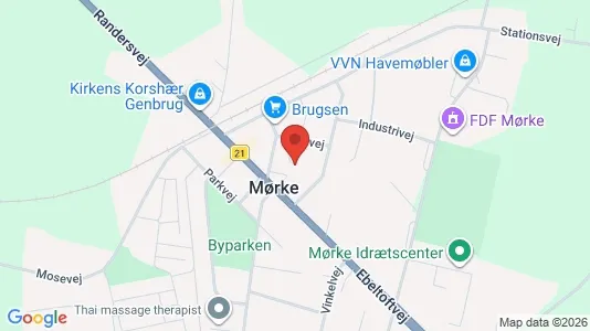 Apartments for rent in Mørke - Photo from Google Street View