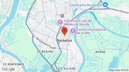 Apartments for rent in Rochefort - Photo from Google Street View