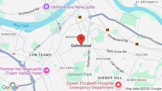 Apartments for rent in Gateshead - Tyne and Wear - Photo from Google Street View