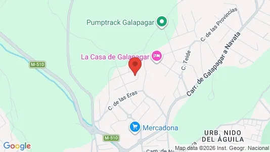 Apartments for rent in Galapagar - Photo from Google Street View