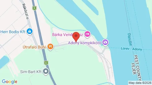 Apartments for rent i Adonyi - kort over placeringen