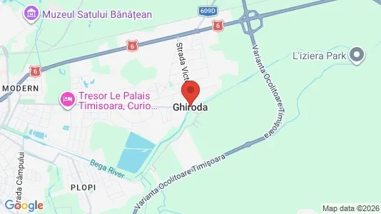 Houses for rent i Ghiroda - kort over placeringen