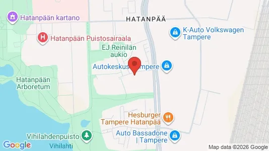 Apartments for rent i Tampere Eteläinen - kort over placeringen