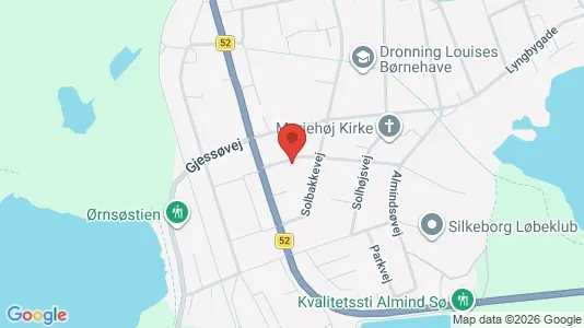 Apartments for rent i Silkeborg - kort over placeringen