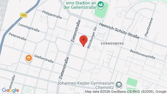 Apartments for rent in Chemnitz - Photo from Google Street View