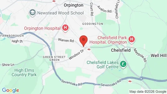 Apartments for rent in Orpington - Kent - Photo from Google Street View