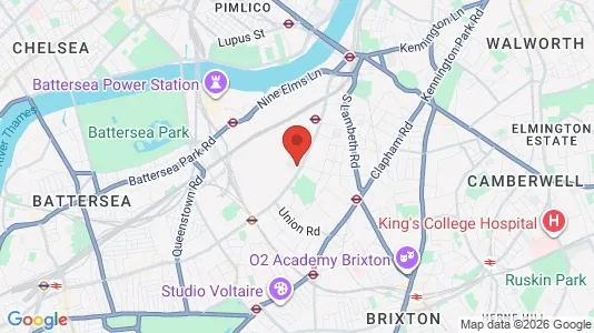 Rooms for rent in London SW8 - Photo from Google Street View