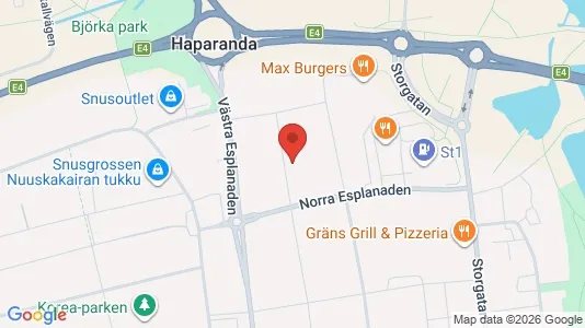 Apartments for rent in Haparanda - Photo from Google Street View