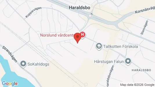 Apartments for rent i Falun - kort over placeringen