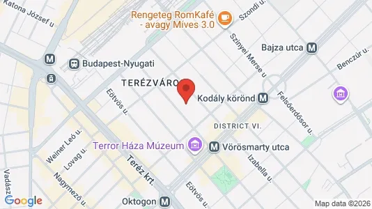 Apartments for rent i Budapest Újpest - kort over placeringen