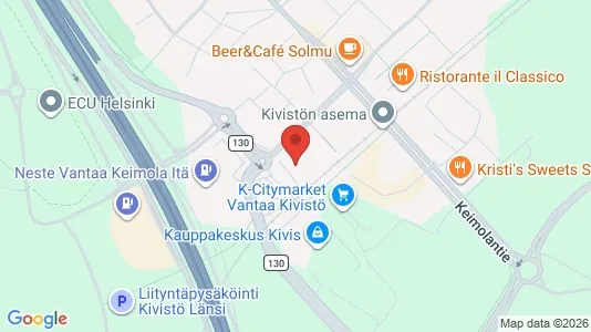 Apartments for rent i Vantaa - kort over placeringen
