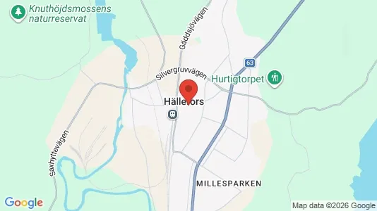 Apartments for rent i Hällefors - kort over placeringen