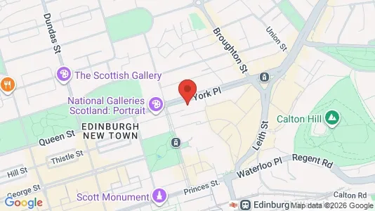 Apartments for rent i Edinburgh - Midlothian - kort over placeringen