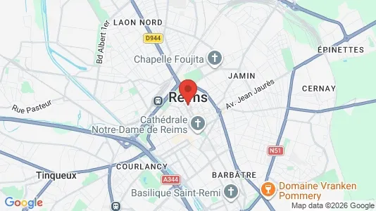 Apartments for rent in Reims - Photo from Google Street View