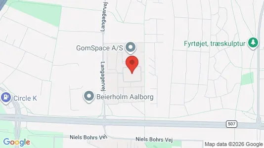 Apartments for rent i Aalborg Øst - kort over placeringen