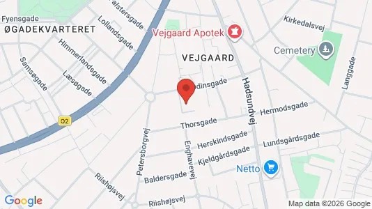 Apartments for rent i Aalborg Center - kort over placeringen