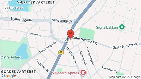 Apartments for rent i Aalborg Center - kort over placeringen