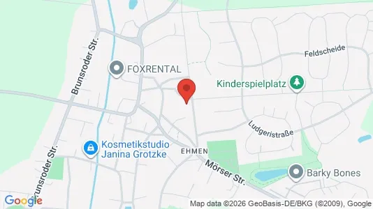 Apartments for rent i Wolfsburg - kort over placeringen