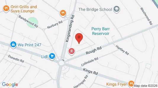 Apartments for rent i Birmingham - West Midlands - kort over placeringen