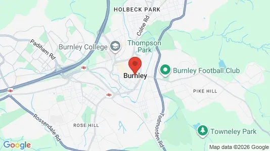 Houses for rent in Burnley - Lancashire - Photo from Google Street View