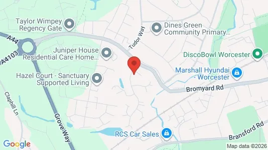 Apartments for rent in Worcester - Worcestershire - Photo from Google Street View