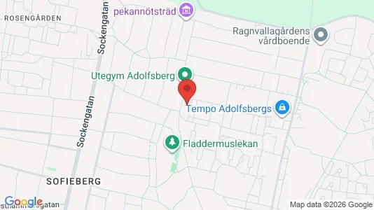 Apartments for rent i Helsingborg - kort over placeringen