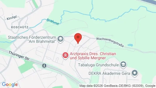 Apartments for rent in Gera - Photo from Google Street View