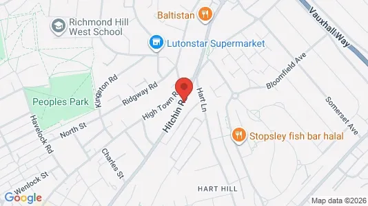 Apartments for rent i Luton - Bedfordshire - kort over placeringen