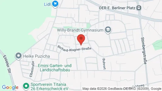 Apartments for rent in Recklinghausen - Photo from Google Street View