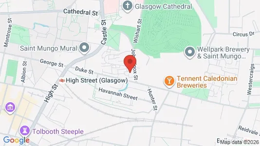 Apartments for rent i Glasgow - Lanarkshire - kort over placeringen