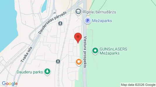 Apartments for rent i Riga Kundziņsala-Sarkandaugava - kort over placeringen