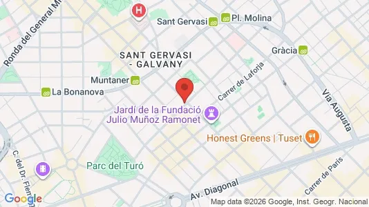 Apartments for rent in Barcelona Sarrià-St. Gervasi - Photo from Google Street View