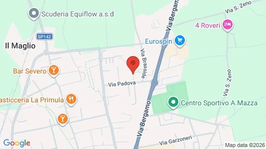 Apartments for rent i Treviglio - kort over placeringen
