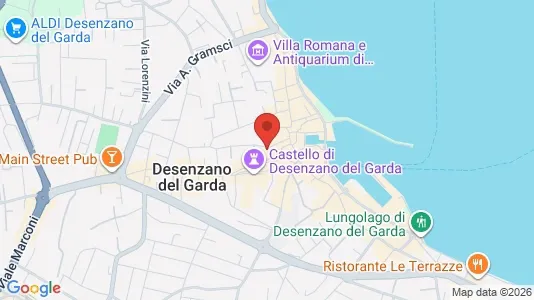 Apartments for rent i Desenzano del Garda - kort over placeringen