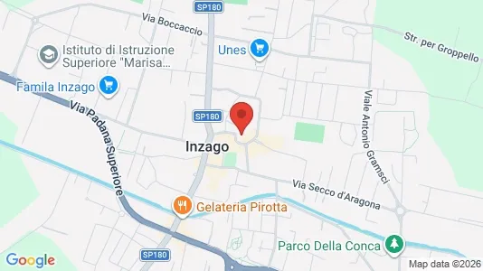 Apartments for rent in Inzago - Photo from Google Street View