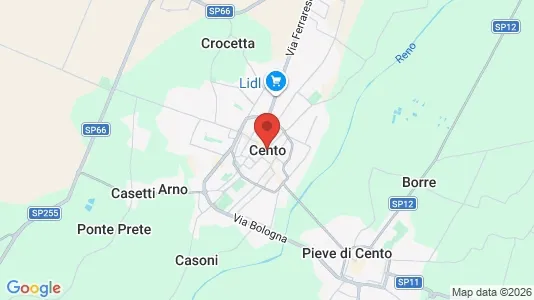 Apartments for rent in Cento - Photo from Google Street View