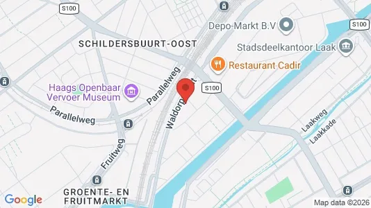 Apartments for rent i The Hague Laak - kort over placeringen