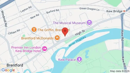 Rooms for rent in Brentford - Middlesex - Photo from Google Street View